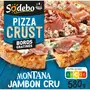 SODEBO Pizza crust montana jambon cru fourme d'ambert à partager 580g