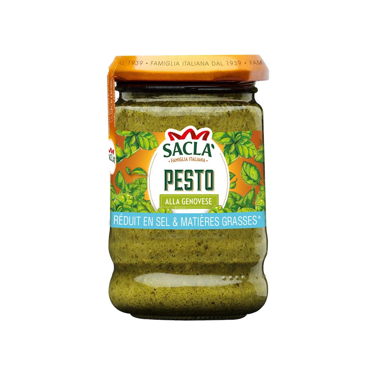 SACLA Pesto alla genovese au basilic et grana padano 190g