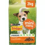 FRISKIES Mini croquettes poulet et légumes pour petit chien adulte 2kg