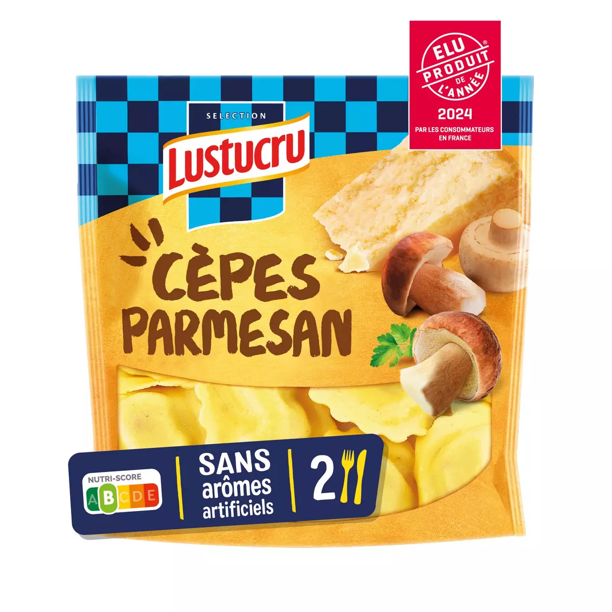 LUSTUCRU Girasoli cèpes parmesan 2 portions 250g