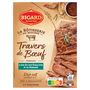 Voir la diapositive 2 : BIGARD Travers de bœuf fondant avec son jus aux échalotes et au romarin 2/3 parts 400g
