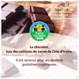 AUCHAN CULTIVONS LE BON Tablette de chocolat noir pâtissier corsé 64% de cacao  1 pièce 200g