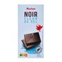Voir la diapositive 3 : AUCHAN GOURMET Tablette de chocolat noir dégustation à la fleur de sel 47% cacao 1 pièce 100g