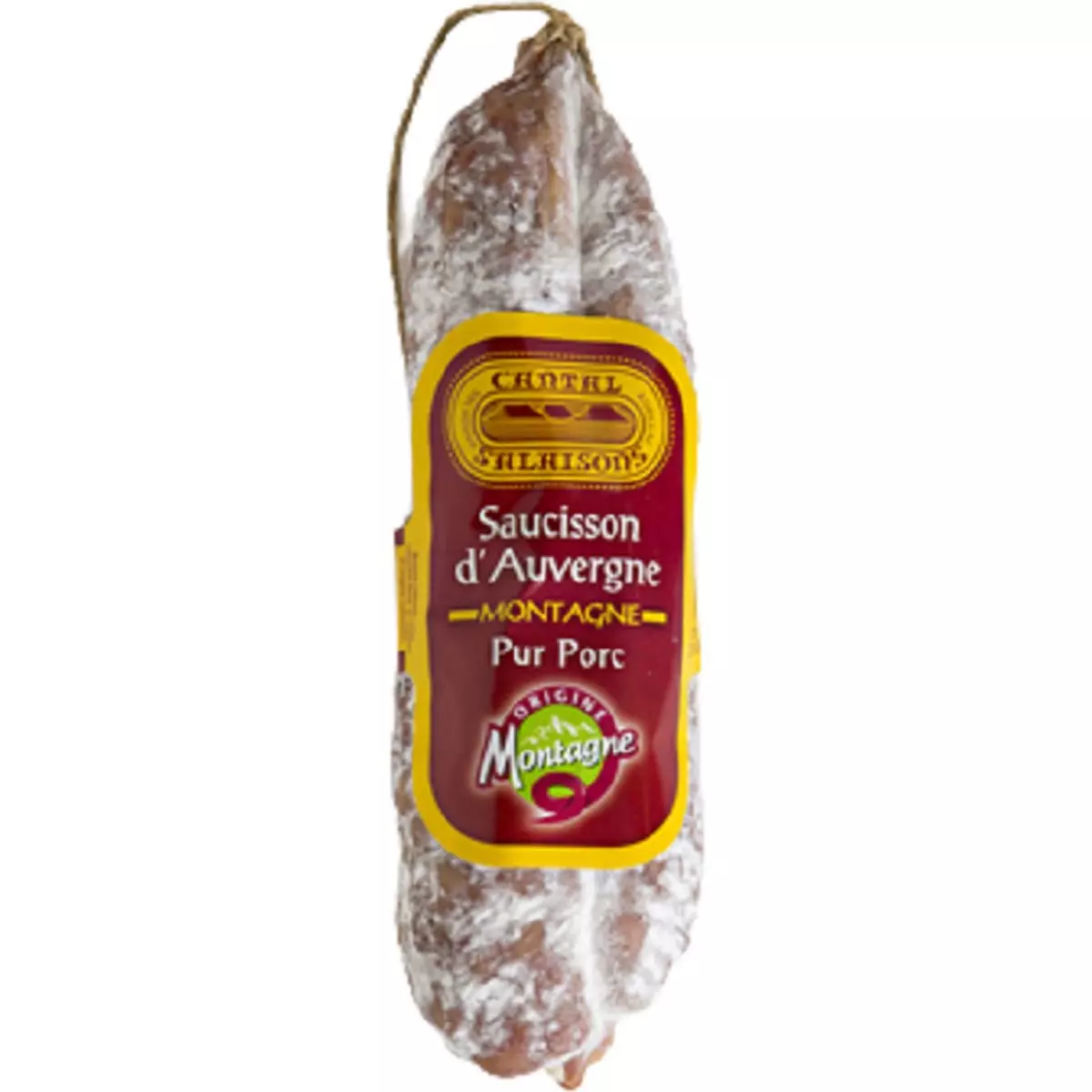 CANTAL SALAISONS Saucisson pur porc d'Auvergne montagne 250g