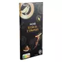 AUCHAN GOURMET Tablette chocolat noir écorces d'oranges 100g
