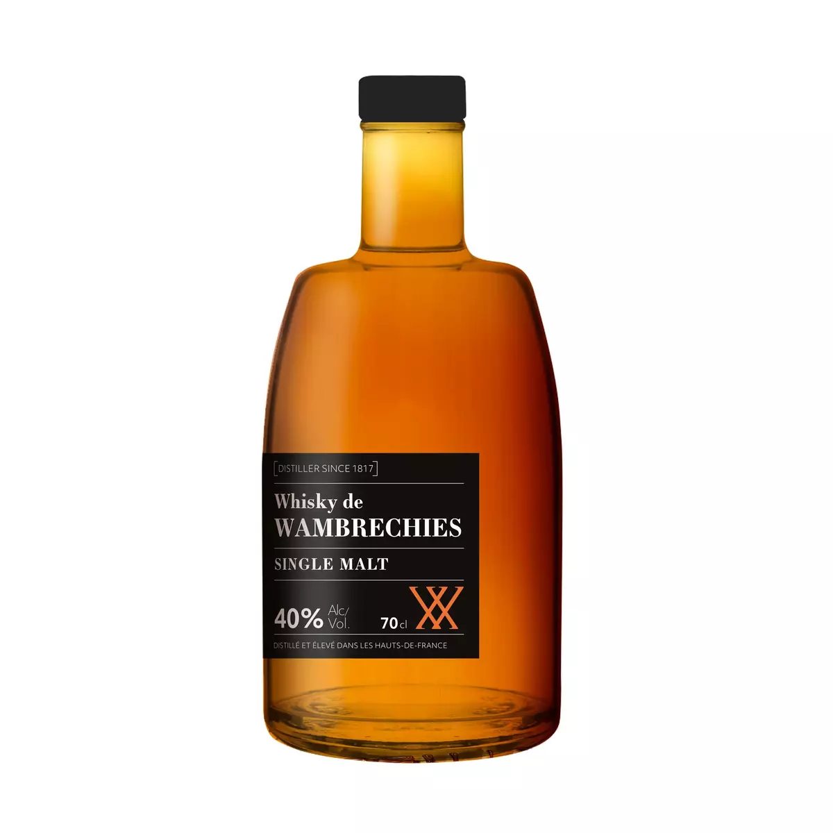 WAMBRECHIES Whisky single malt 40% 70cl