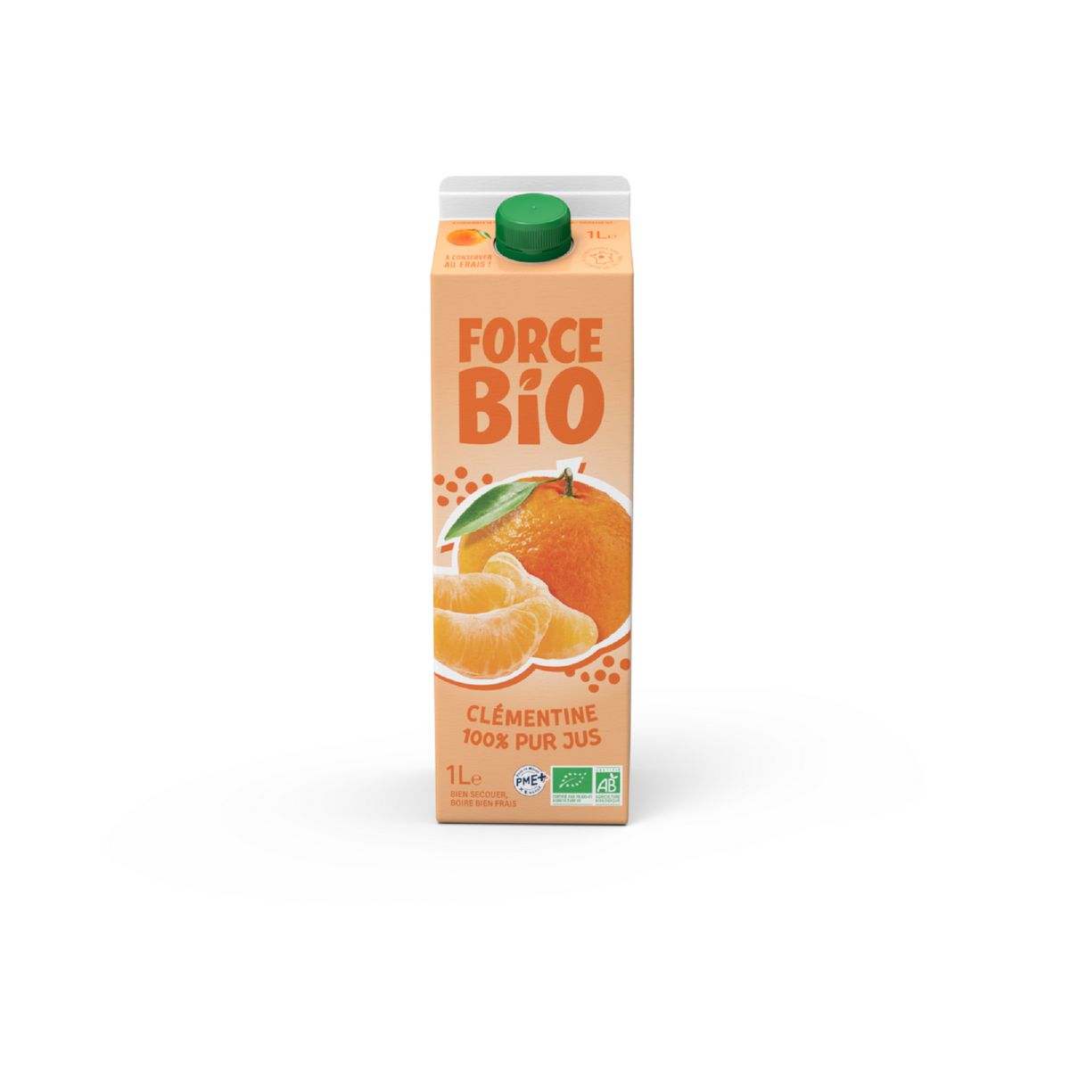 FORCE BIO Pur jus de clémentine 1l