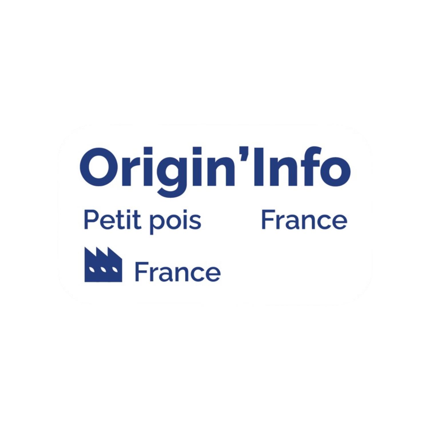 Voir la diapositive 2 : D'AUCY Petits pois oignons laurier bio 340g