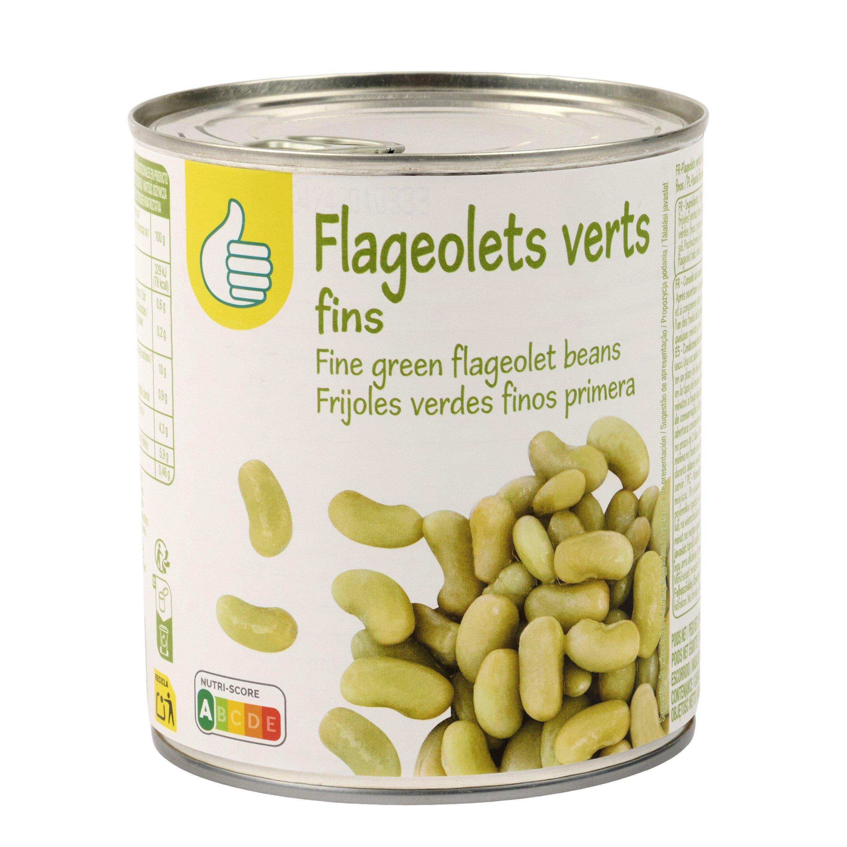 Voir la diapositive 3 : POUCE Flageolets verts fins 530g