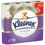 Voir la diapositive 2 : KLEENEX Papier toilette blanc coussiné 3 épaisseurs 16 rouleaux