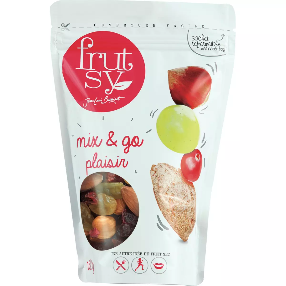 FRUTSY Mélange fruits secs plaisir Mix & Go 160g