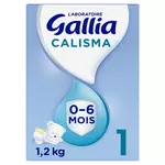 GALLIA Calisma 1 lait 1er âge en poudre dès la naissance à 6 mois 1,2kg