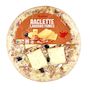 Voir la diapositive 2 : AUCHAN Pizzas raclette lardons fumés 3 parts 450g