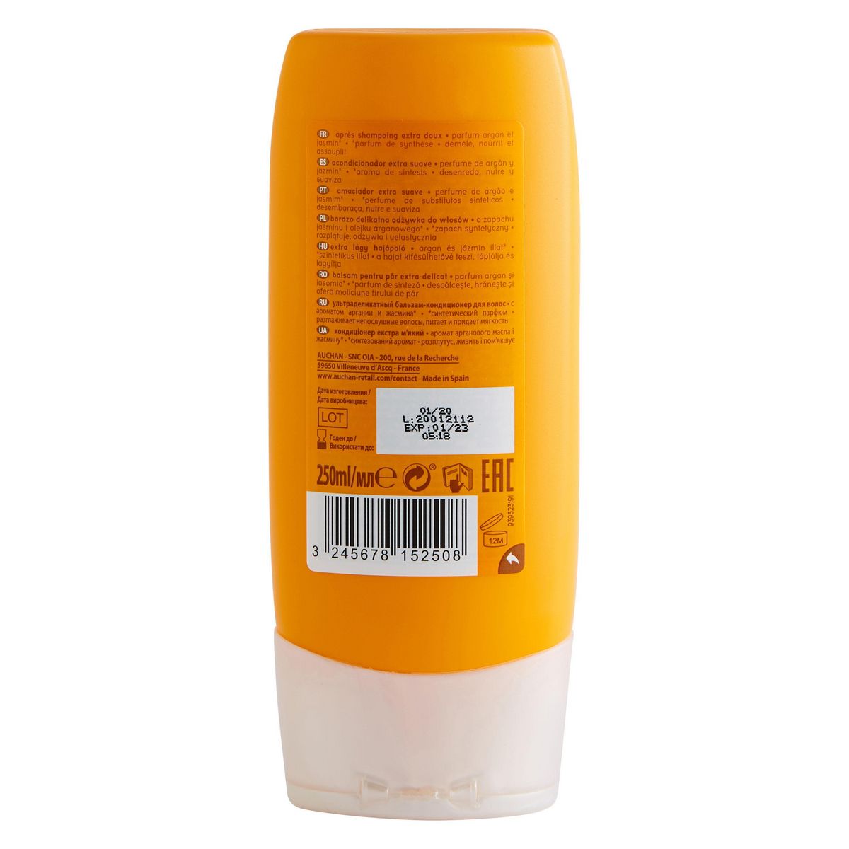 COSMIA Après shampooing extra doux cheveux secs et abîmés 250ml