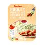 Voir la diapositive 3 : AUCHAN Poulet et purée de courgettes 300g