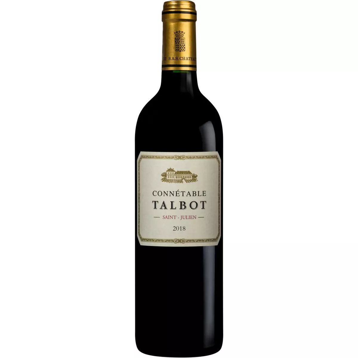 Vin rouge AOP Saint-Julien Connétable Talbot 2018 75cl