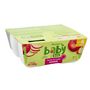 Voir la diapositive 3 : AUCHAN BABY BIO Petit pot dessert pomme dès 4 mois 4x100g