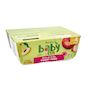 Voir la diapositive 3 : AUCHAN BABY BIO Petit pot dessert pomme coing dès 4 mois 4x100g