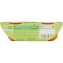 Voir la diapositive 3 : AUCHAN BABY BIO Bol risotto de légumes bio dès 8 mois 2x200g