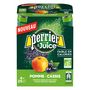 Voir la diapositive 3 : PERRIER Juice eau gazeuse aromatisée pomme et cassis boîtes 4x25cl