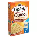 TIPIAK Quinoa sélection sachets cuisson rapide 6min 2 sachets 2x100g