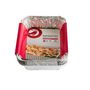 Voir la diapositive 4 : AUCHAN Barquettes plates en aluminium avec couvercles 1L x10
