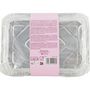 Voir la diapositive 5 : AUCHAN Barquettes plates en aluminium avec couvercles 1L x10