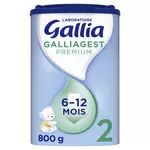 Gallia GALLIA Galliagest premium 2 lait 2ème âge en poudre de 6 à 12 mois