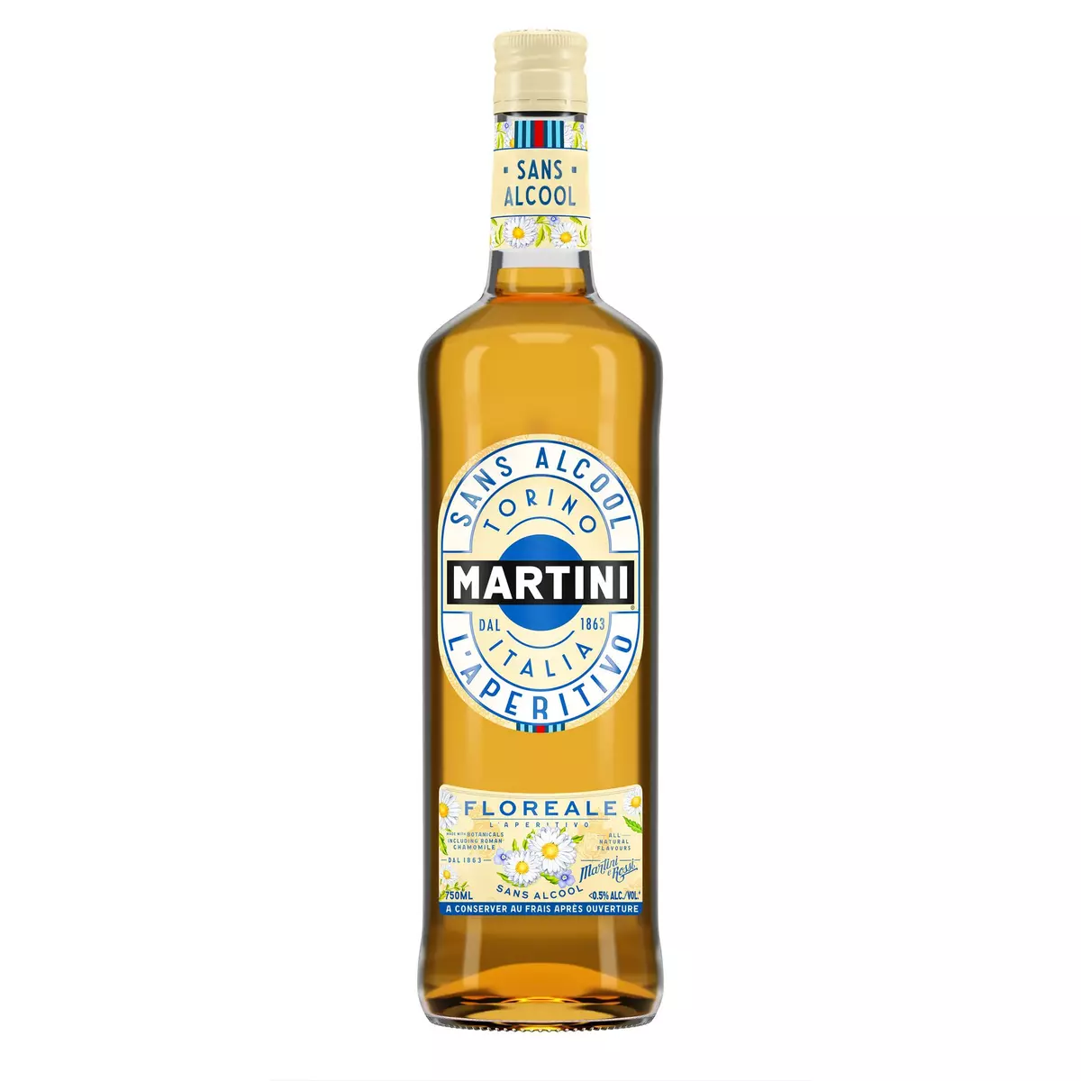 MARTINI L'Aperitivo sans alcool Floréale 0.5% 75cl