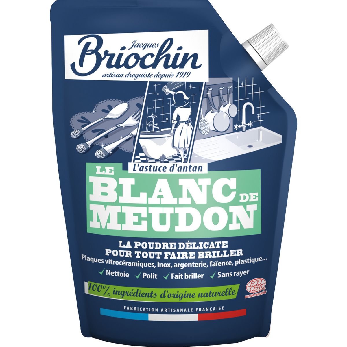 BRIOCHIN Poudre blanc de meudon 500g