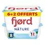 FJORD Yaourt fromage blanc crémeux nature 6+2 offerts 8x125g