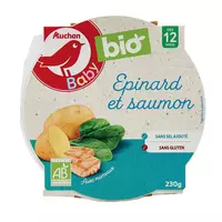 Grossiste Blédichef Plat bébé dès 12 mois écrasé de pommes de terre céleri  et saumon à l'islandaise 230g - BLEDINA