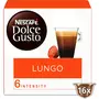 NESCAFE Capsules de café Lungo intensité 6 compatibles Dolce Gusto 16 capsules 104g
