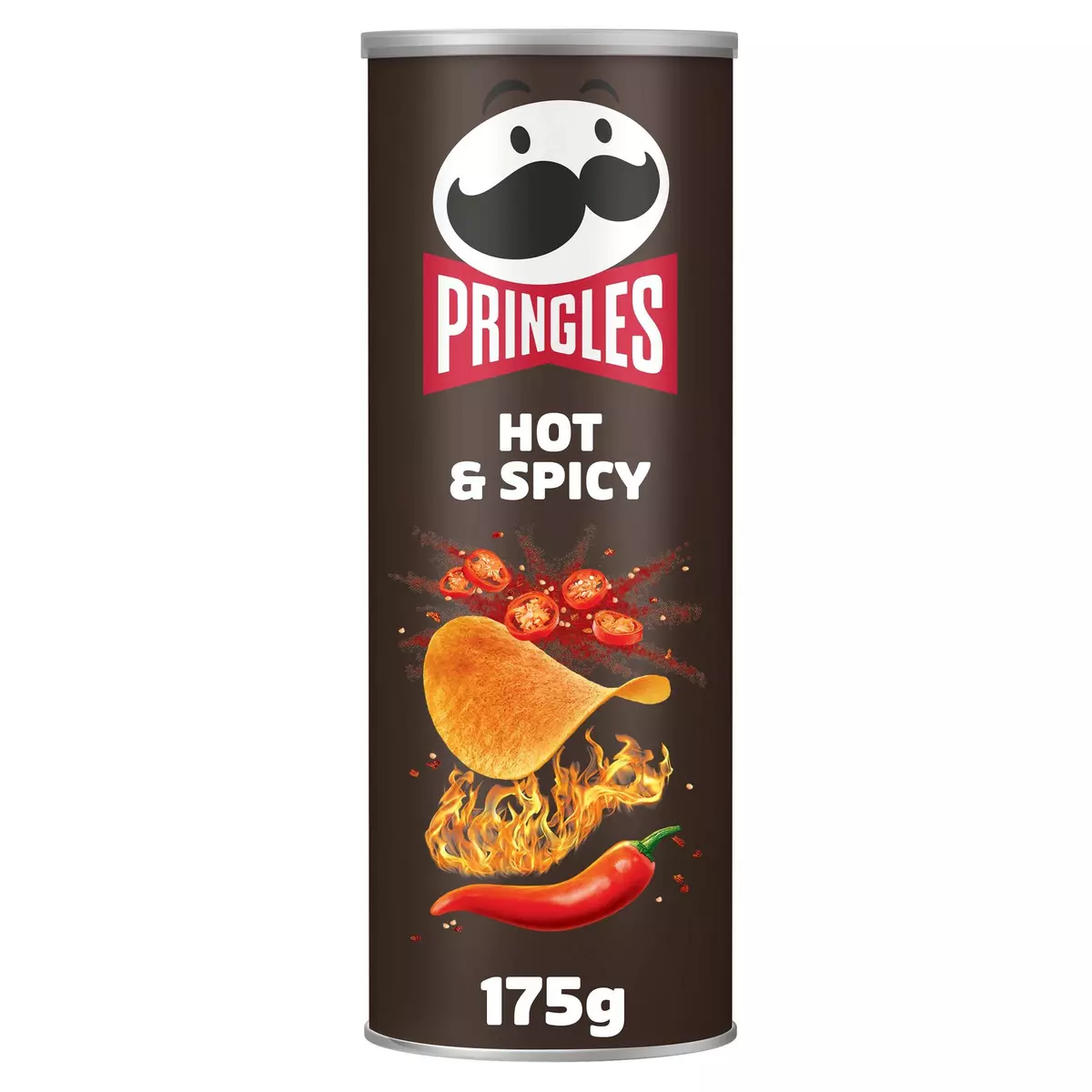 PRINGLES Chips tuiles goût hot & spicy 175g