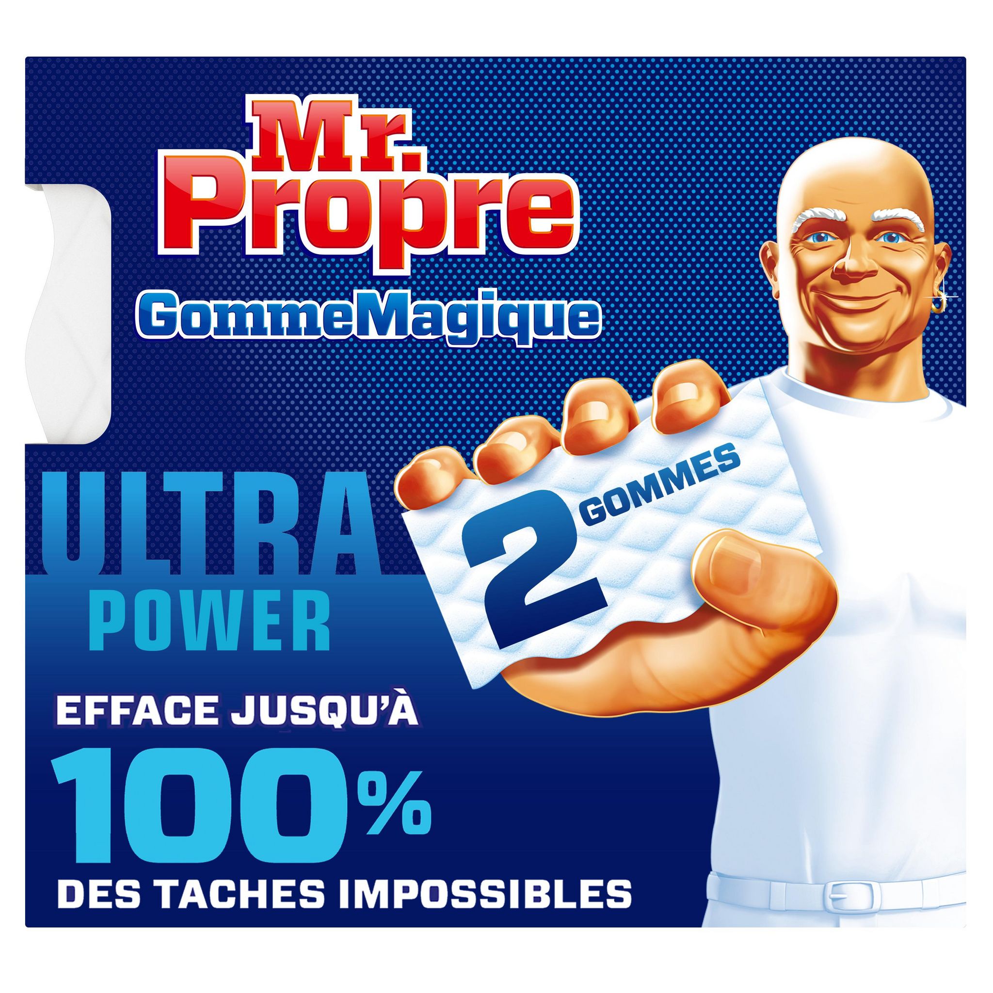 Voir la diapositive 3 : MR.PROPRE Gommes magiques ultra power 2 gommes