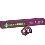 Starbucks STARBUCKS Capsules de café Verona intensité 10 compatibles Nespresso