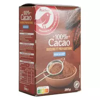 CANDEREL - Cankao – Poudre de Cacao – 38 % de Calories en moins - le Gout  du Chocolat Sans Calorie – Boîte 250 g - Lot de 5 : : Epicerie