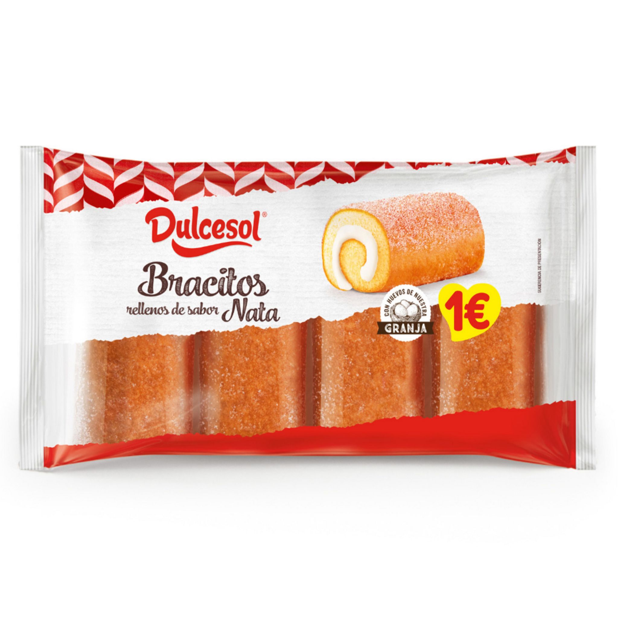 DULCESOL Mini roulés au sucre 250g pas cher - Auchan.fr