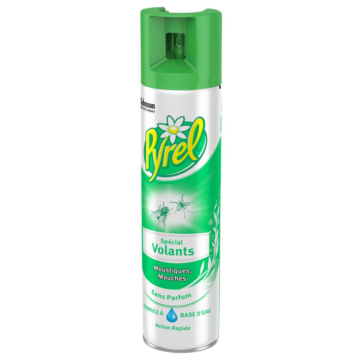 PYREL Spray insecticide spécial volants moustiques et mouches sans parfum 400ml