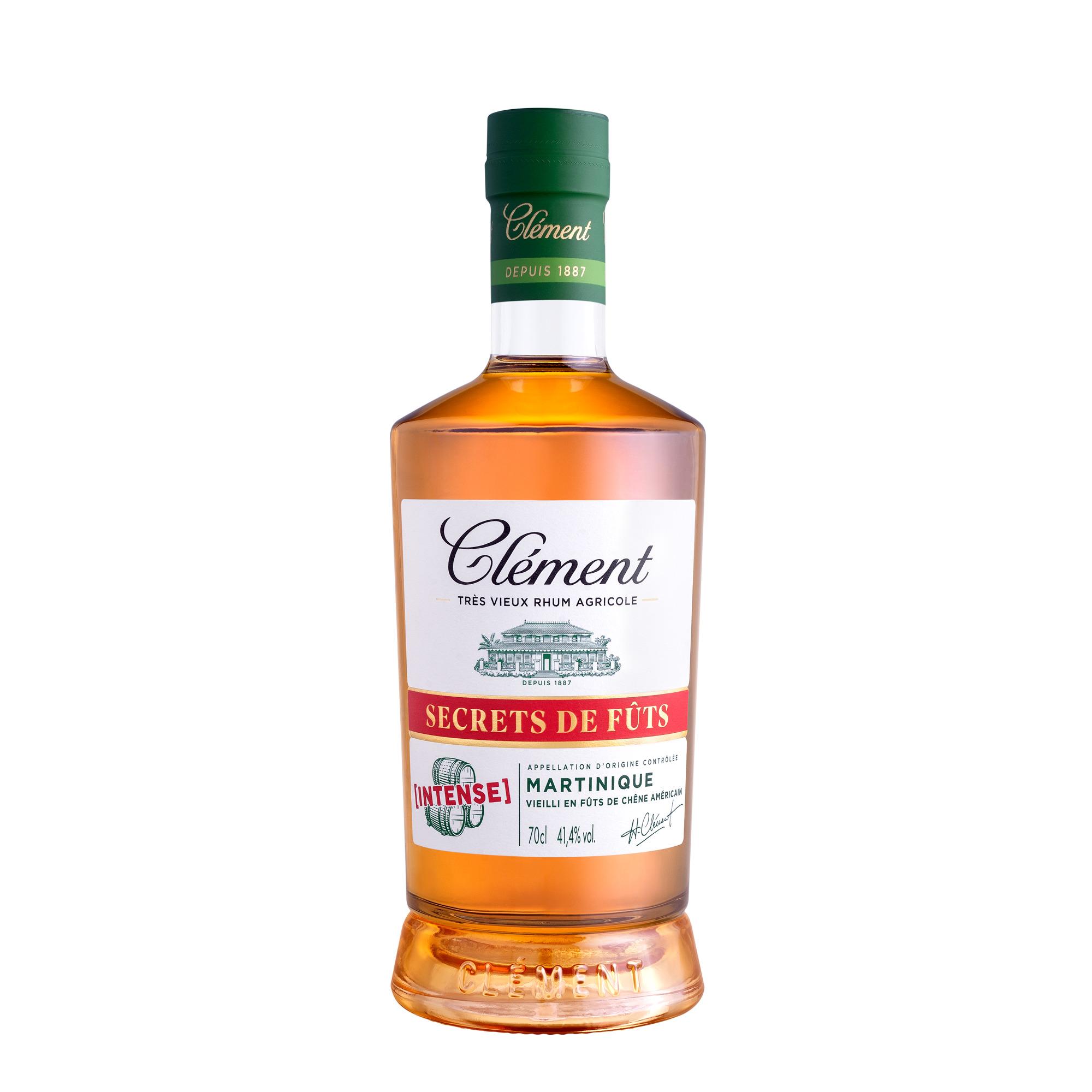 CLEMENT Rhum vieux Martinique Secrets de fûts 41,4% 70cl