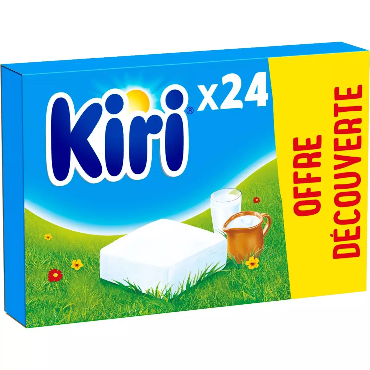 KIRI Fromage fondu à tartiner 24 portions 432g