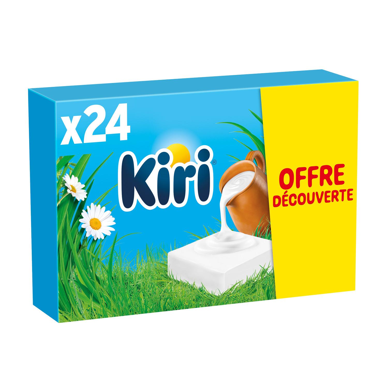 Voir la diapositive 2 : KIRI Fromage fondu à tartiner 24 parts 432g