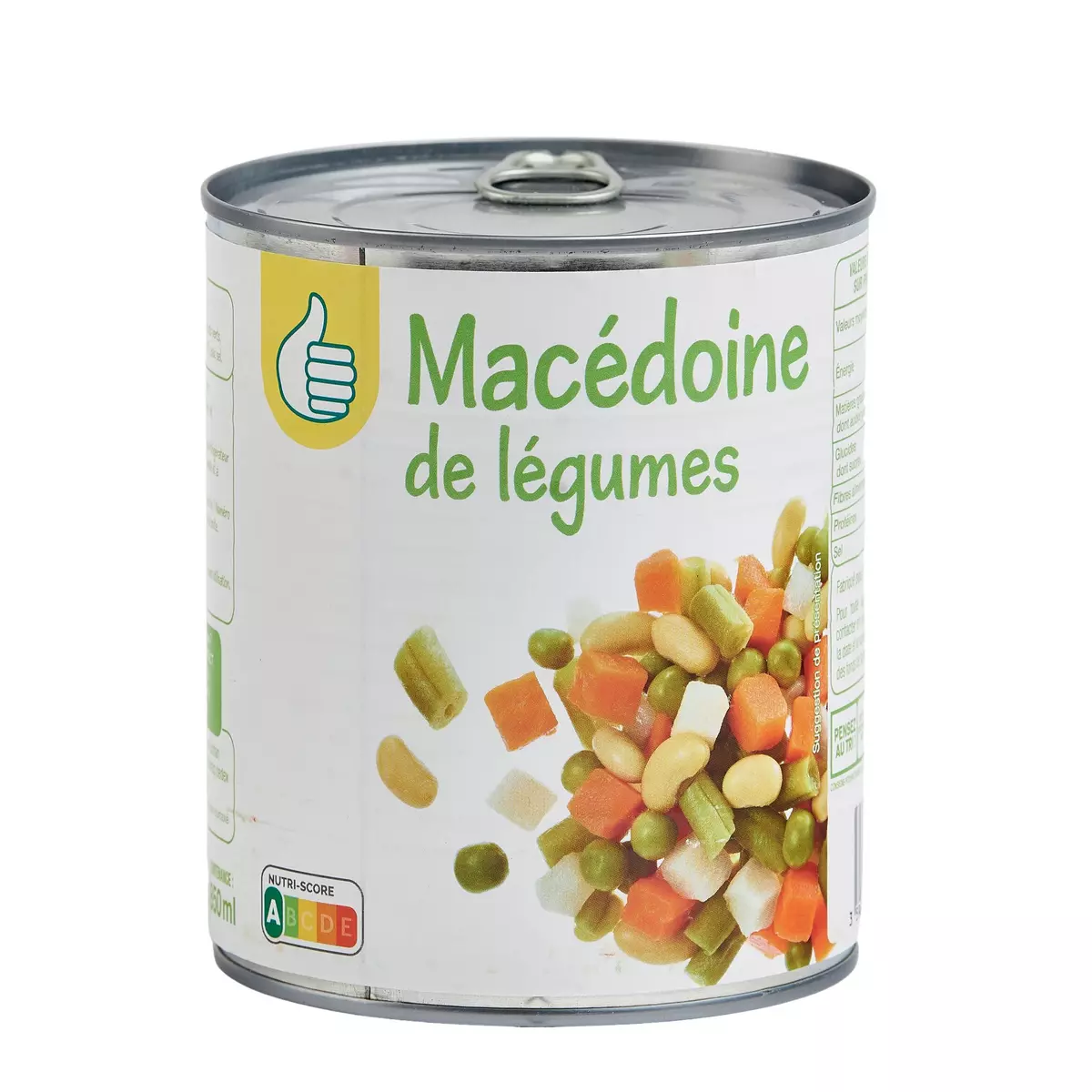 POUCE Macédoine de légumes 530g