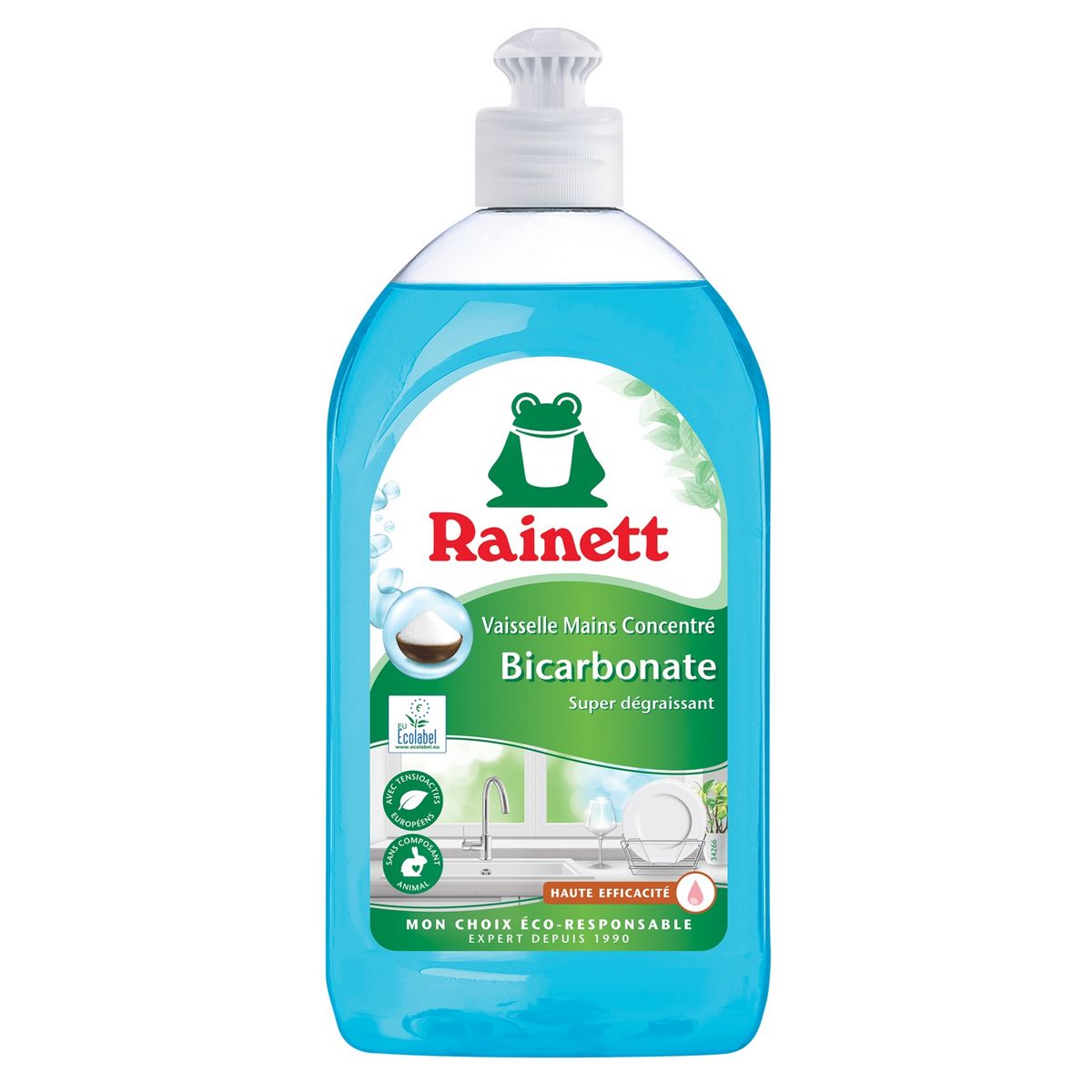 RAINETT Liquide vaisselle mains au bicarbonate 500ml