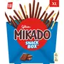 MIKADO Biscuits bâtonnets nappés au chocolat au lait Snack Box Format XL 159g