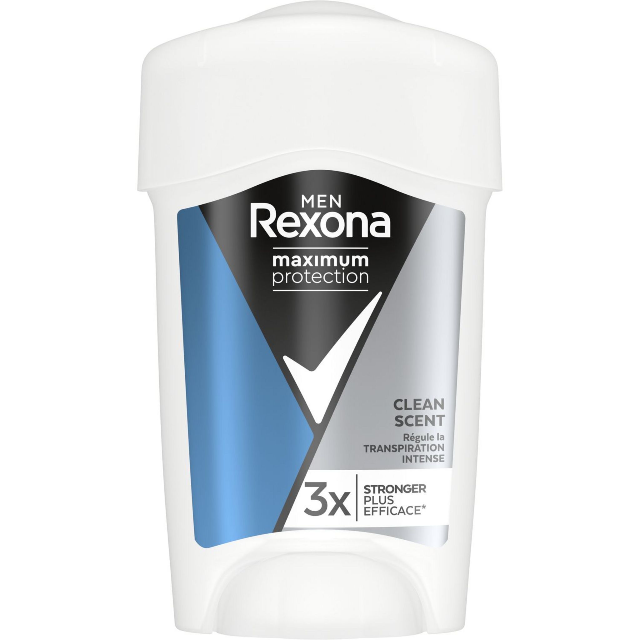 Voir la diapositive 2 : REXONA MEN Déodorant stick homme 96h anti-transpirant & perspirant 45ml