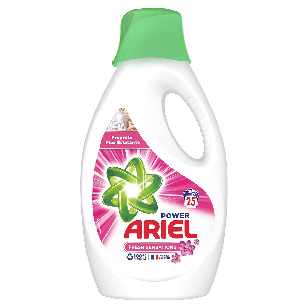 ARIEL Lessive liquide power fresh sensation 25 lavages 1,375l