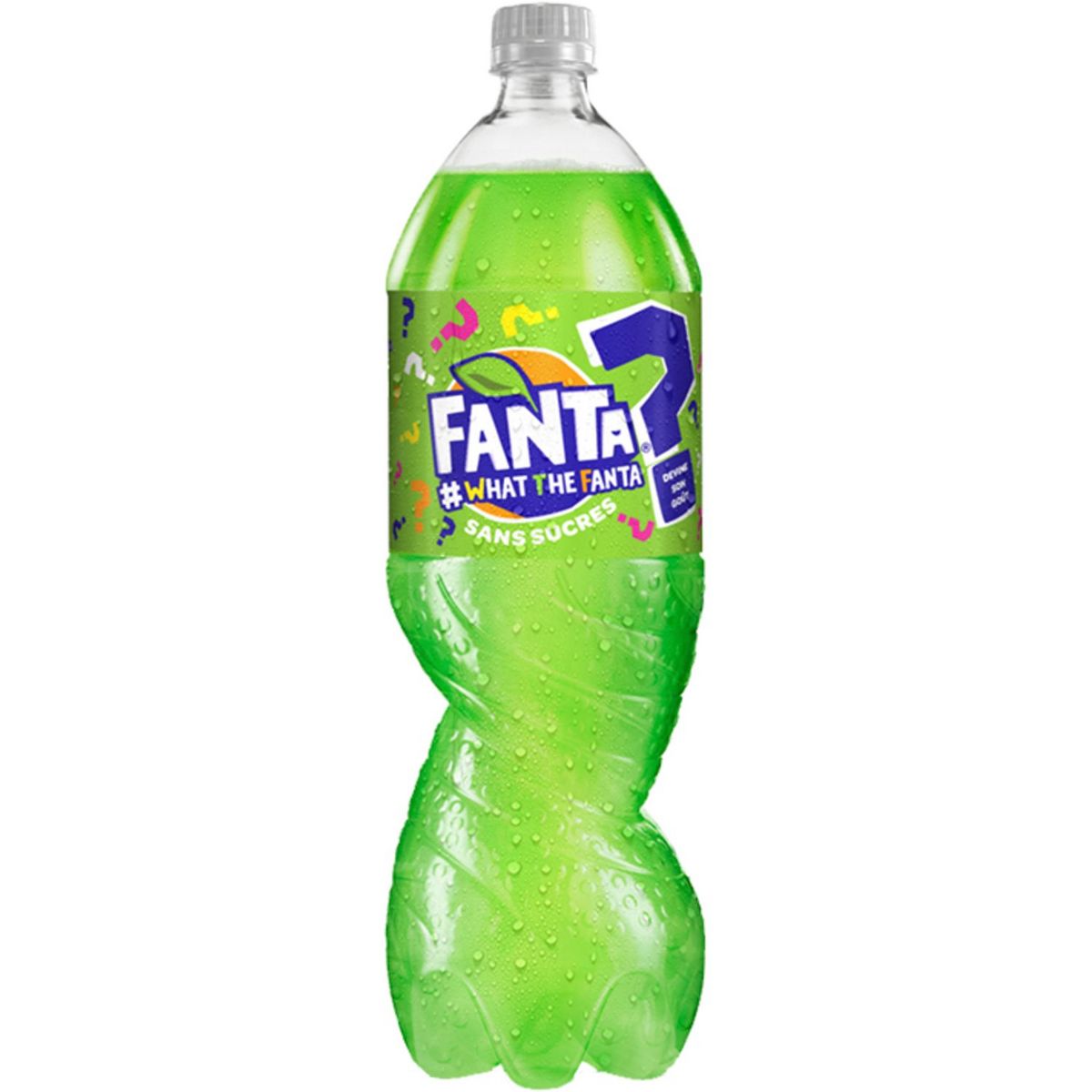 FANTA What The Fanta Boisson gazeuse aromatisée sans sucres 1,5l