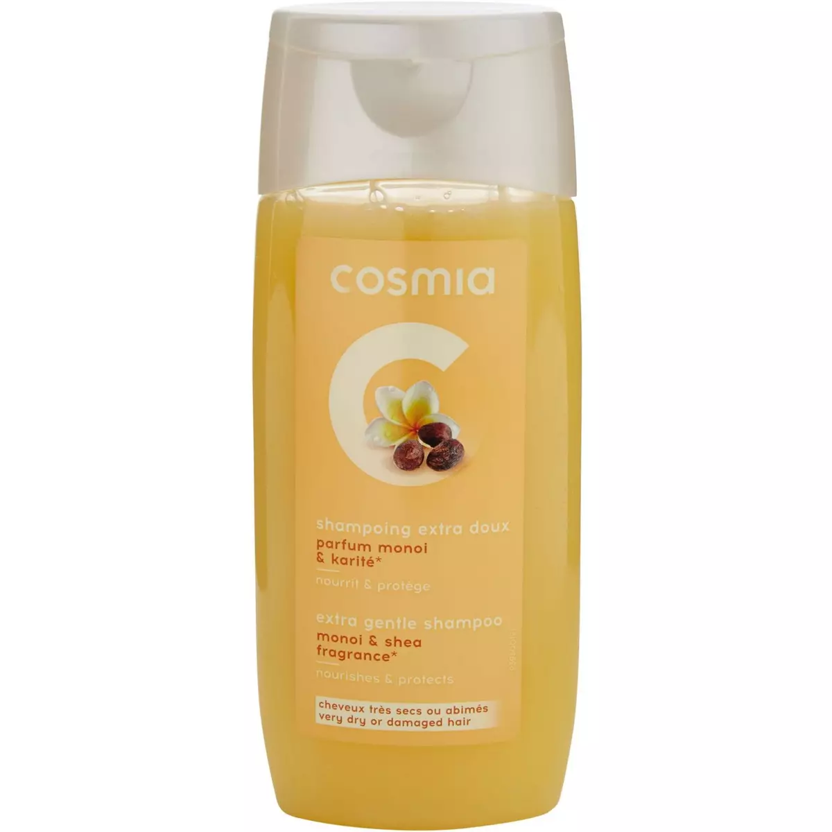 COSMIA Shampooing extra doux parfum monoï et karité 250ml