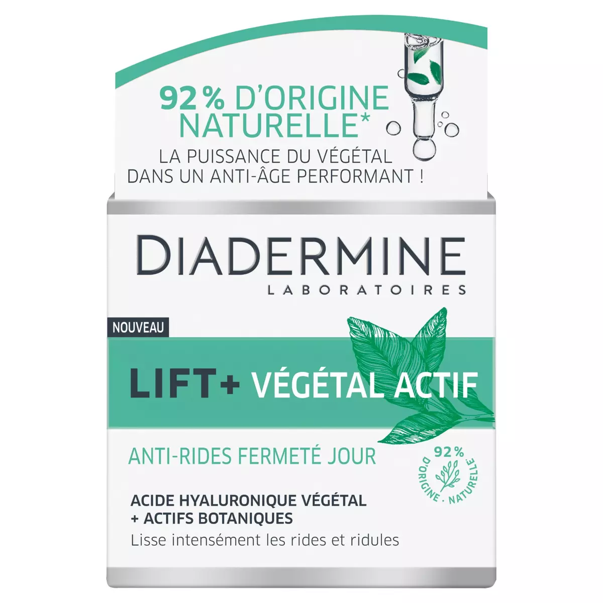 DIADERMINE Lift+végétal actif Crème de jour anti rides et fermeté 50ml